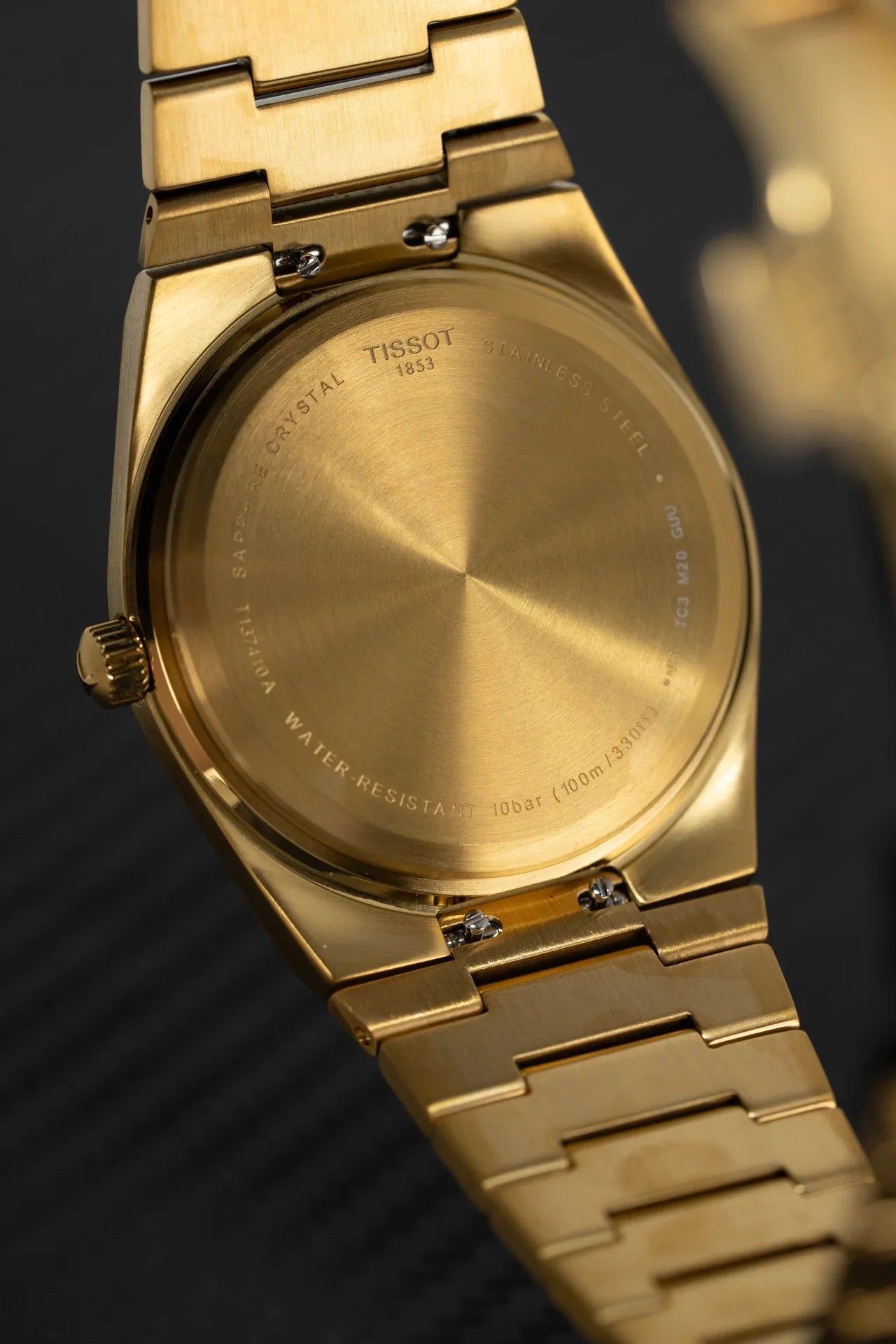 Tissot PRX Quartz 35mm Gold PVD – T137.210.33.021.00