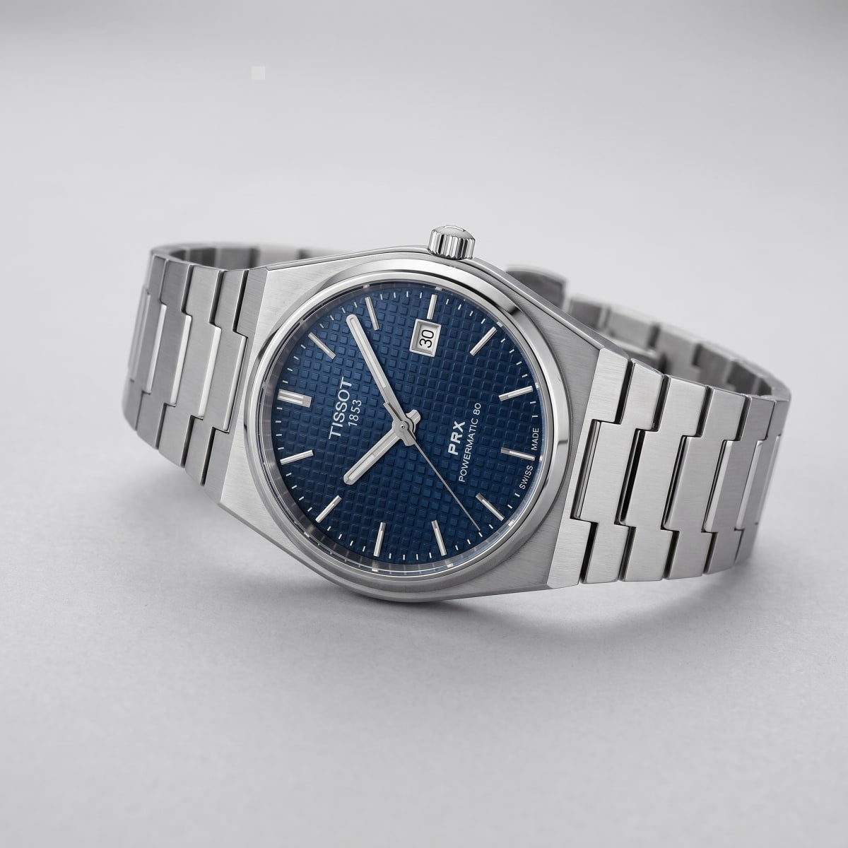 Tissot PRX Powermatic 80 (Blue Waffle Dial)