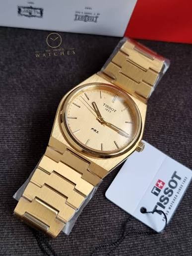 Tissot PRX Quartz 35mm Gold PVD – T137.210.33.021.00