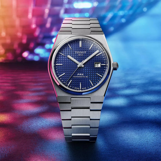 Luxury Minimalist Steel Watch – Blue Dial | Slim Classic Design | Premium Stainless Steel